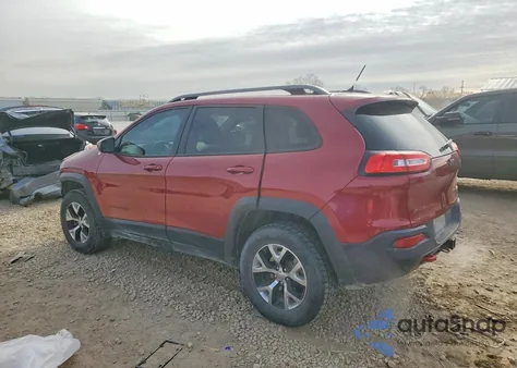 2015 Jeep Cherokee Trailhawk z USA, uszkodzony, nr VIN 1C4PJMBS4FW645967